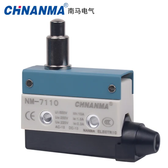 Nm-7 Series Long Hinge Lever Miniature Limit Switch