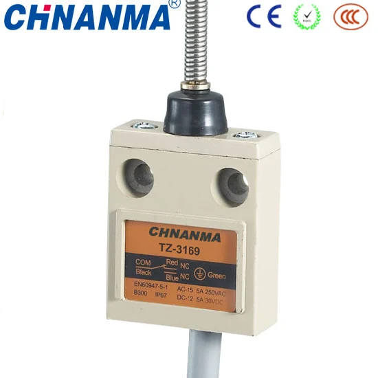 Tz-3102 Series Limit Switch UR Inner Core Parallel Top-Roller Stainless Customized Length