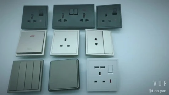 Best Selling Wholesale Customized 1 Gang 1 Way Wall Light Switch