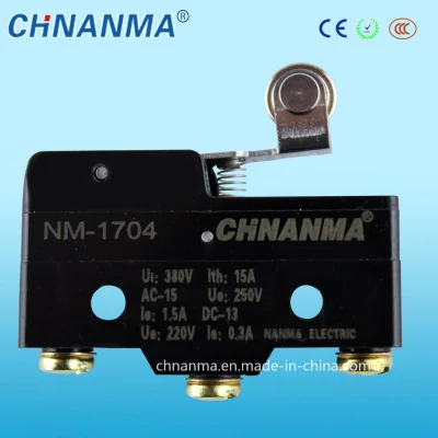 Nm-17 Series Short Hinge Lever Miniature Micro Switch